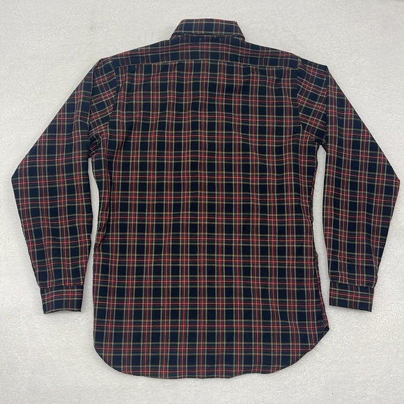 Vintage Pendleton Virgin Wool Button Up Long Sleeve Plaid Mens sz Large Long - Picture 6 of 8